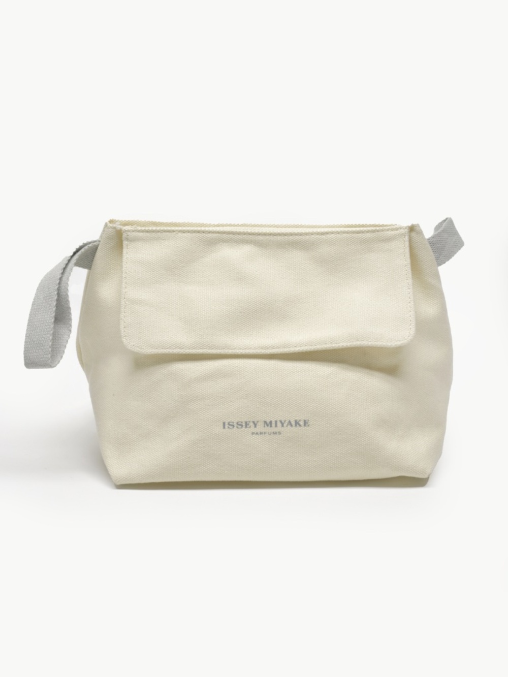 ISSEY MIYAKE Parfums Cosmetic Toiletry Bag Case Pouch Cotton